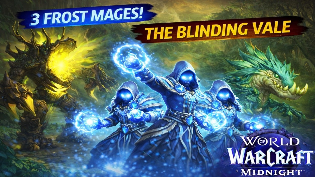 WoW Midnight Dungeon | Frost Mage POV – The Blinding Vale