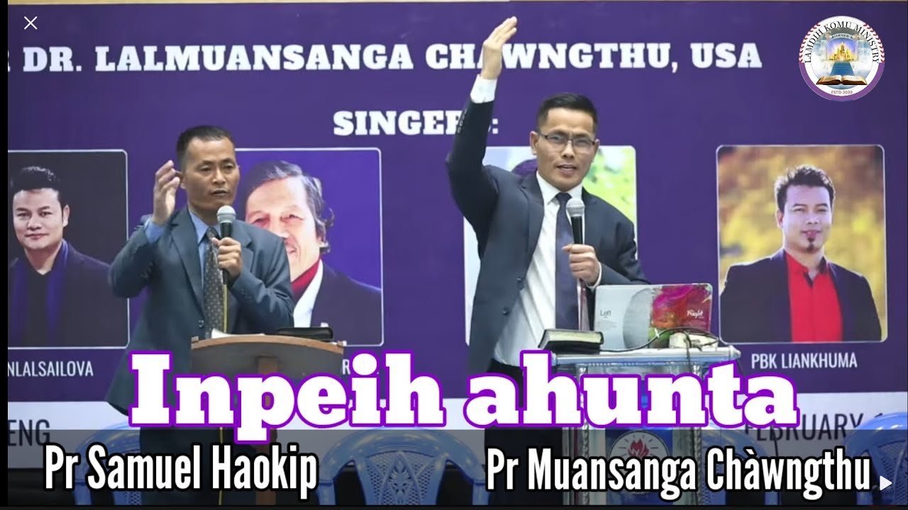 Pastor Dr Muansanga Chawngthu. 
