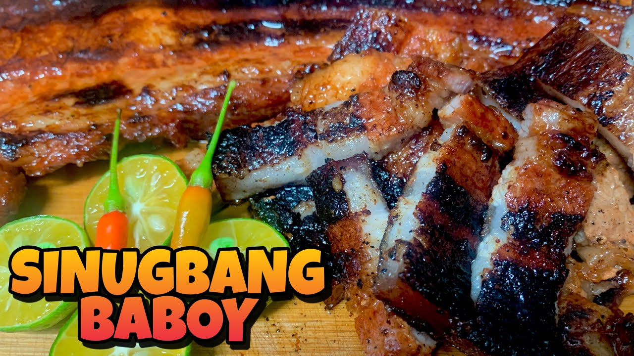 SINUGBANG BABOY | INIHAW NA BABOY | GRILLED PORK BELLY | Tambayan Cooking Lutong Bahay