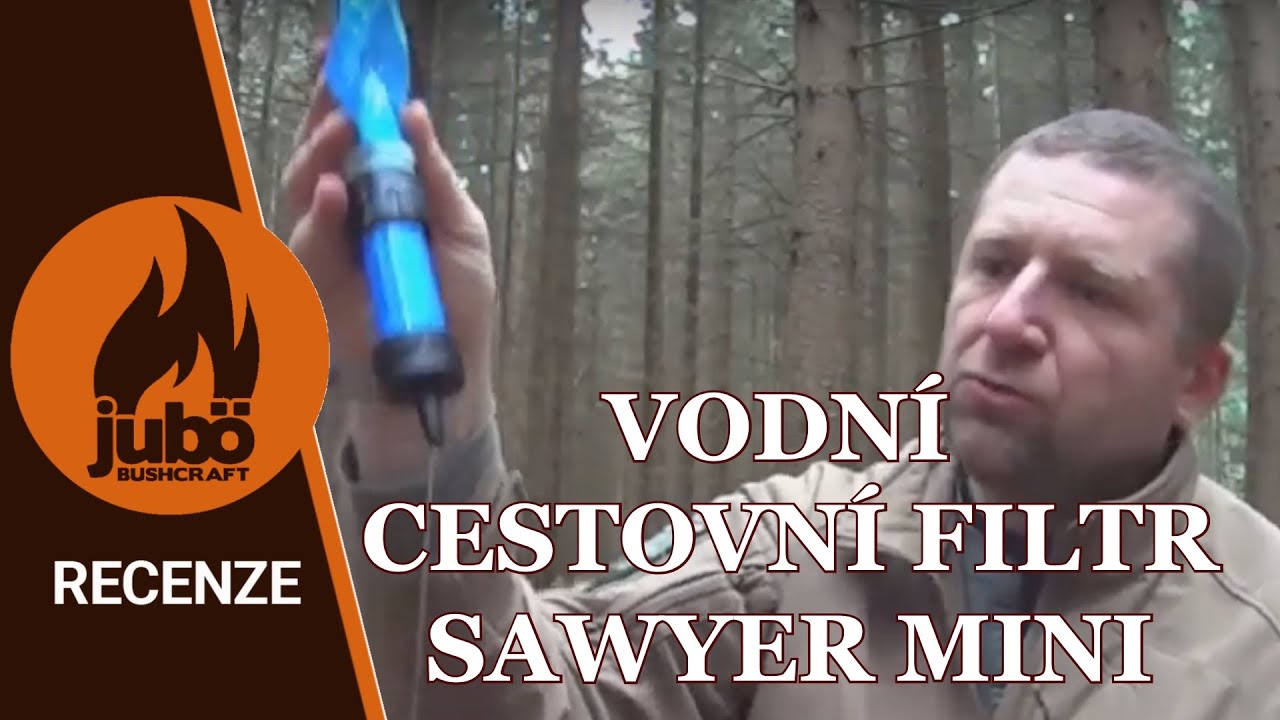 RECENZE : Vodní cestovní filtr Sawyer MINI | recenze Kraken (Tomáš Krákora)