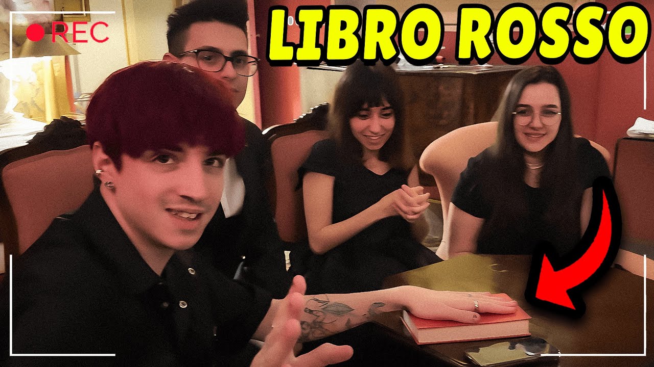 IL RITUALE DEL LIBRO ROSSO CON ROBY JENNY E LORENZIST!! NON FATELO..