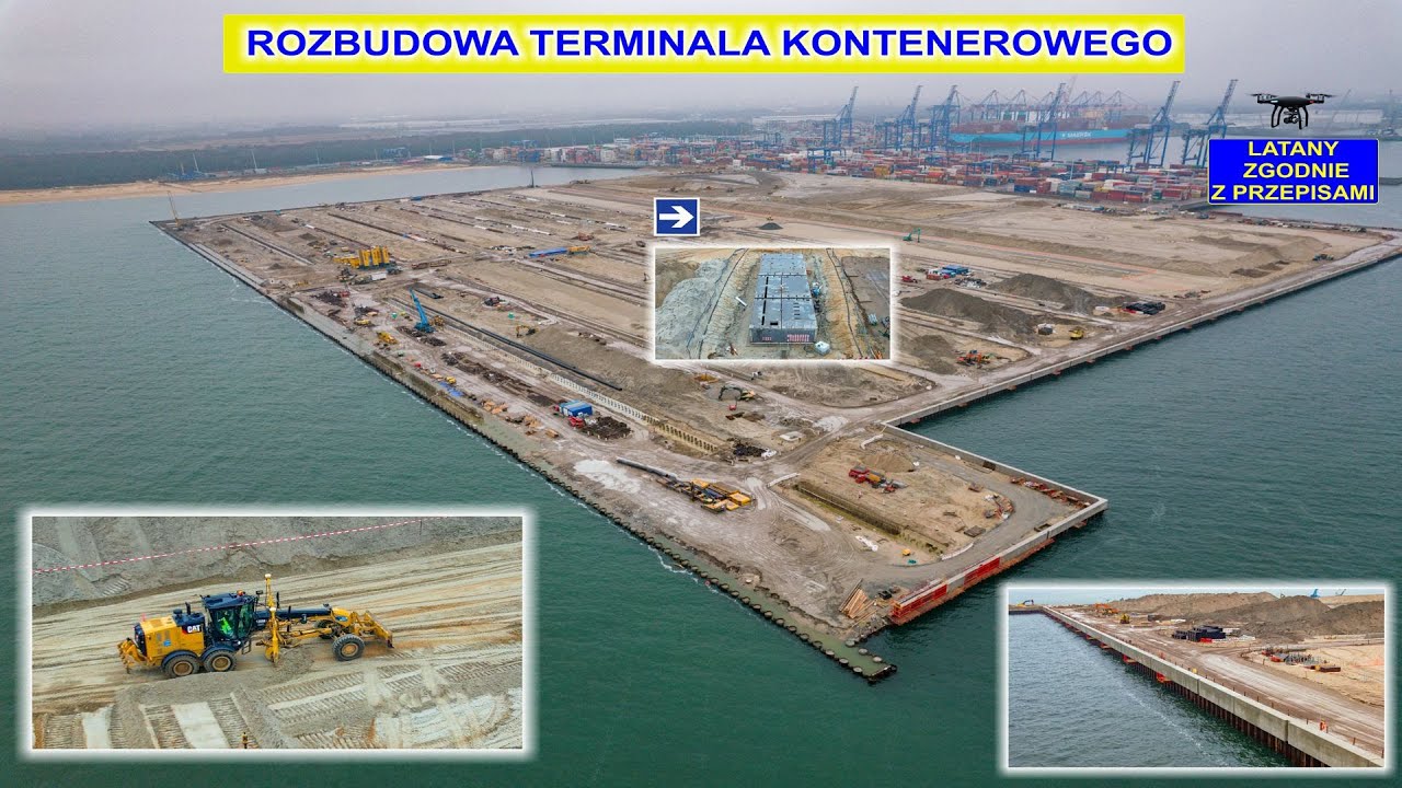 Rozbudowa terminala kontenerowego w Gdańsku.11.2.Zaglądamy w każdy zakątek budowy.