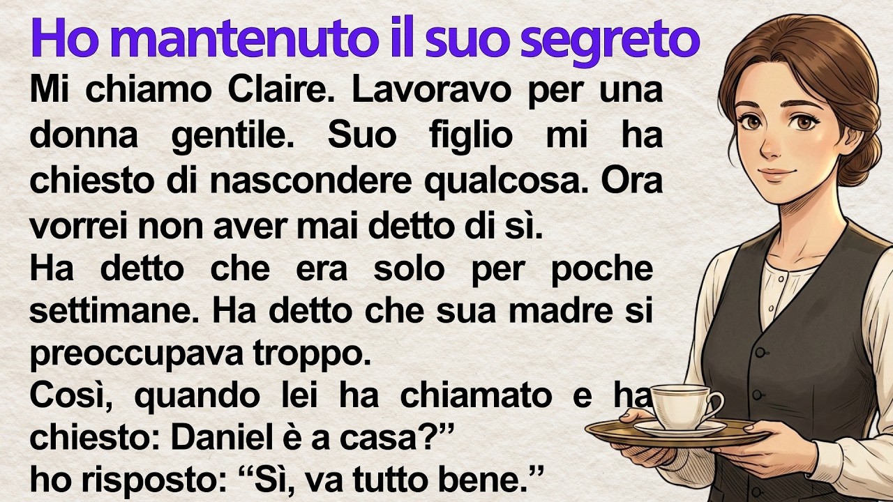 I Hid the Truth About Her Son | Emotional Italian Story (A1–A2) | Learn Italian Through Story