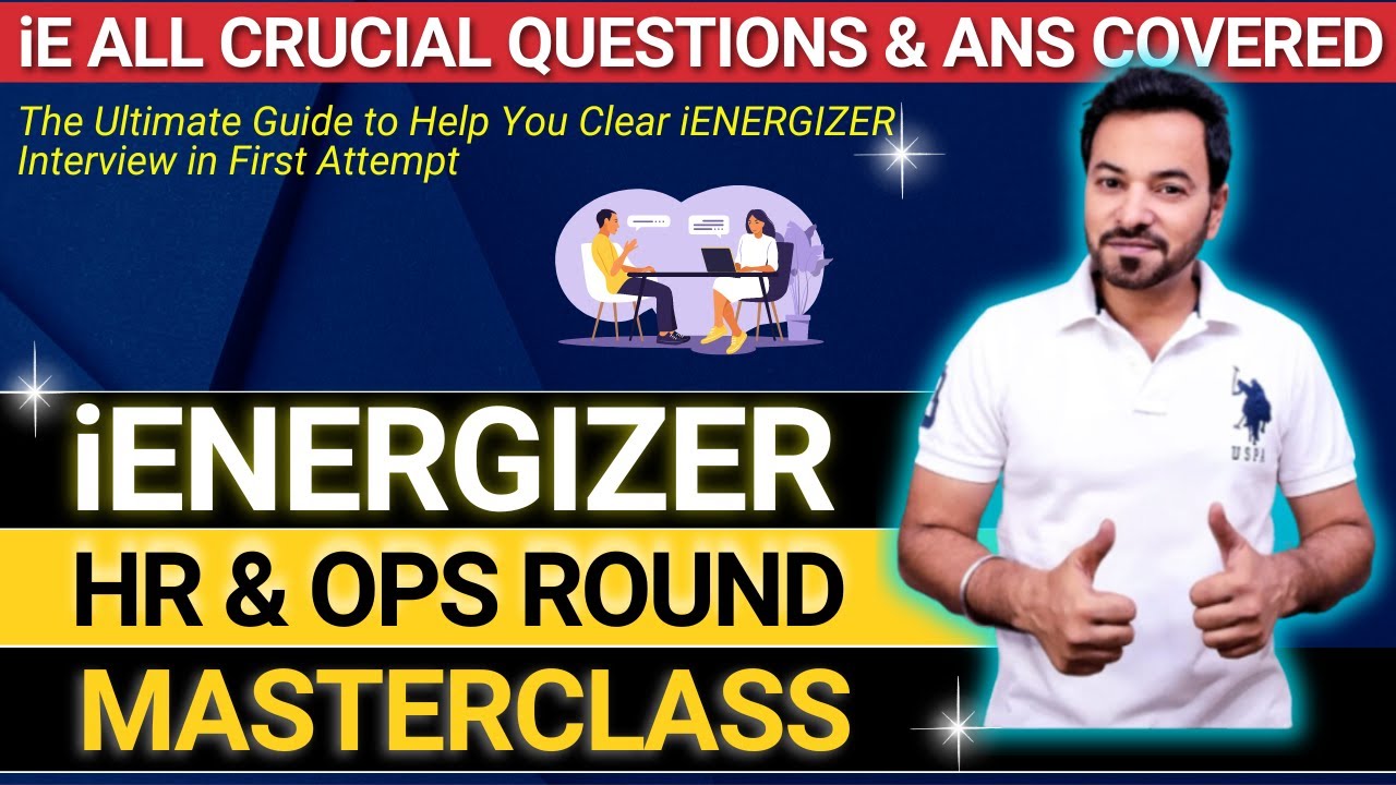 iEnergizer interview questions and answers | How to crack ienergizer interview