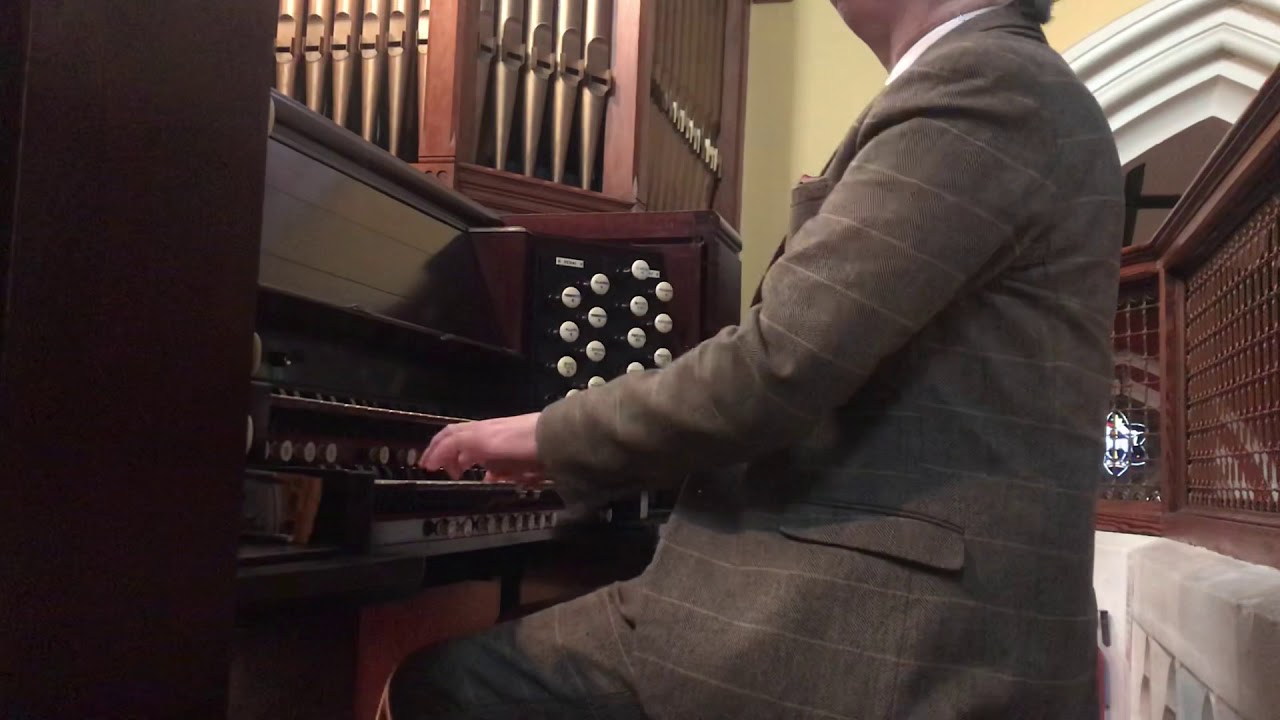 Auld Lang Syne played on the 1896 Benson organ of St. Joseph’s, Glasthule, by Rónán Murray