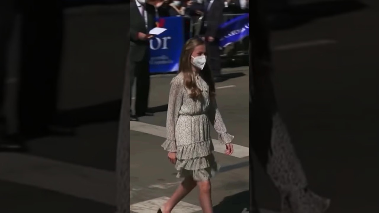 Princess Leonor look elegant #princessleonor #spain #royalfamily