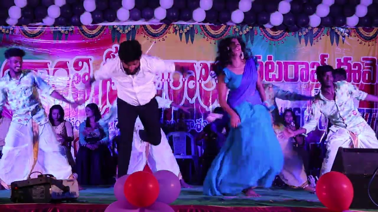 అద్దంకి చీరకట్టే ముద్దుగుమ్మ Super Dance Performance 🤩👌 // Natraj Events Nellore // Gowthavaram