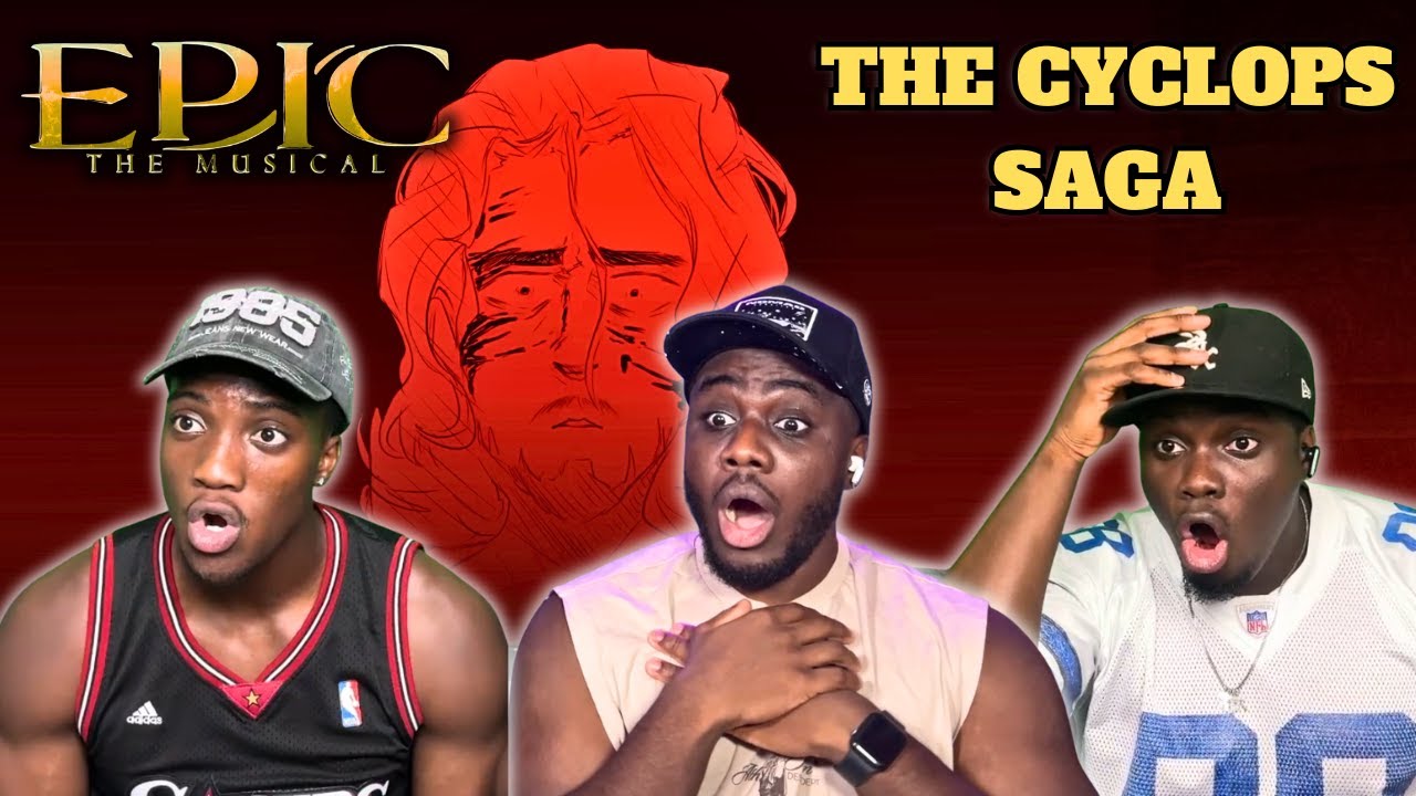 Становится темно!!!🤯 Первая реакция на EPIC: The Musical - THE CYCLOPS SAGA | ГРУППОВАЯ РЕАКЦИЯ