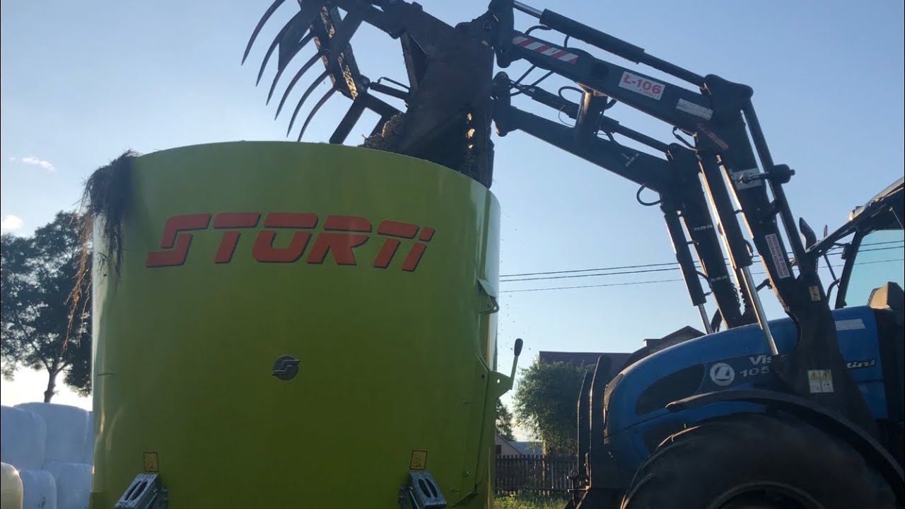 Storti dunker T1 80 🌪 mieszanie paszy🌱 Landini, Ursus nie ma lekko 🙉