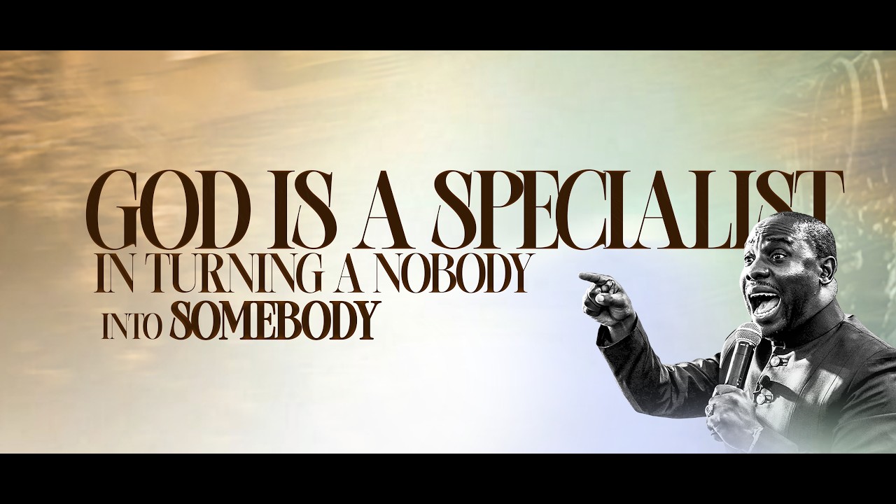 God is a Specialist In Turning A Nobody Into Somebody  |Live in Cape Town 11  March 2026