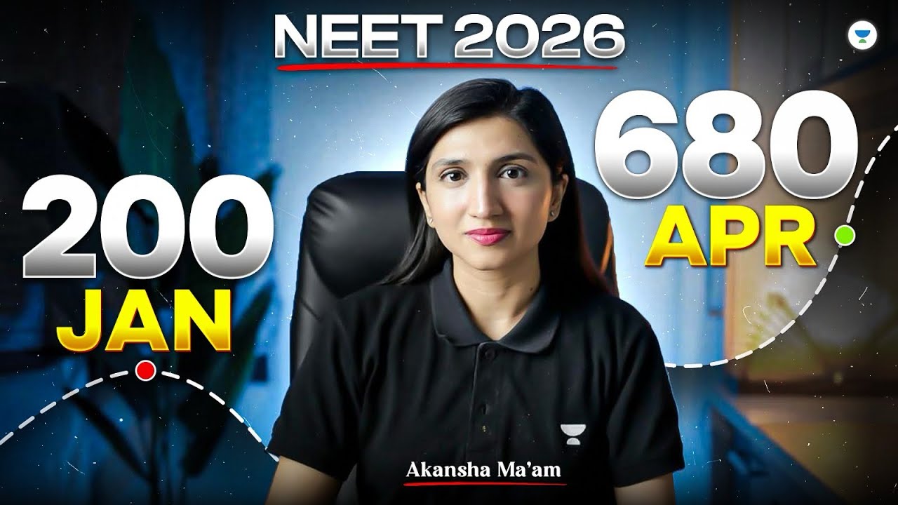 Your Ultimate New Year Comeback | Jan- April NEET Study Plan 