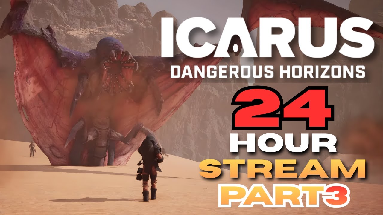 ICARUS Dangerous Horizons LIVE &ndash; Endgame Exploration on the Elysium Map! (24hr Launch Stream Finale)