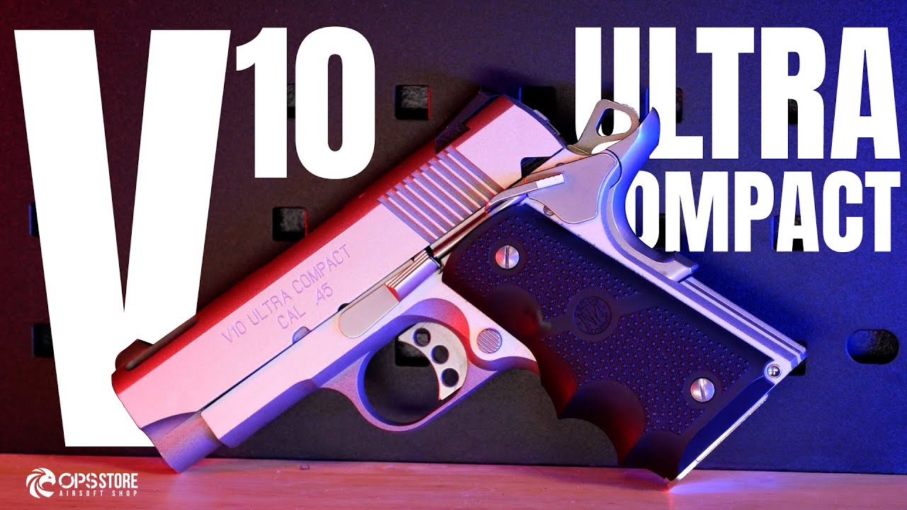 TOKYO MARUI V10 ULTRA COMPACT : Un 1911 au format mini mais qui surprend ! [ENG SUB]