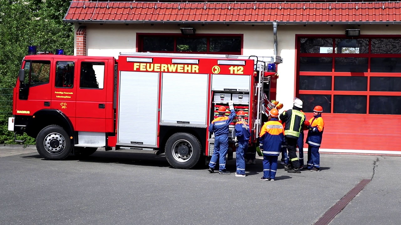 Vorführung der Jugendfeuerwehr zum 1.Mai 2018