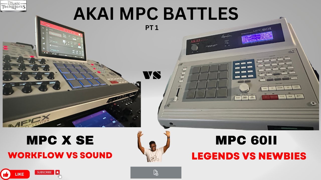 AKAI MPC BATTLES PART 1 -  MPC 60II VS MPC  X SE
