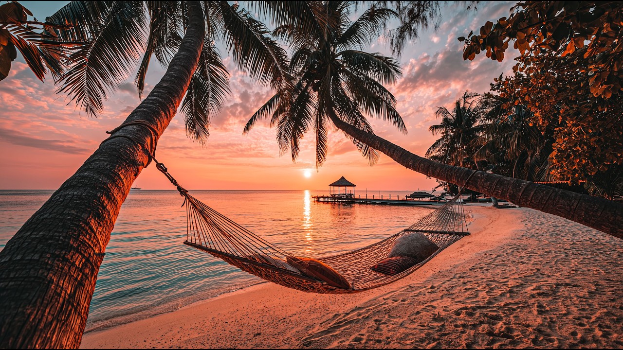Tropical Sunset Guitar – Ambient Chillout for Relaxation & Deep Focus for Study and Work (2H)