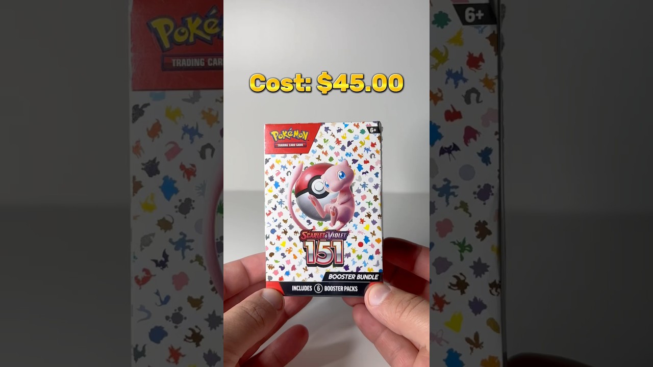 Pokemon 151 Booster Bundle Opening