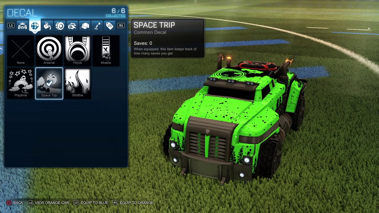 Rocket League {Road hog vs Road hog XL}