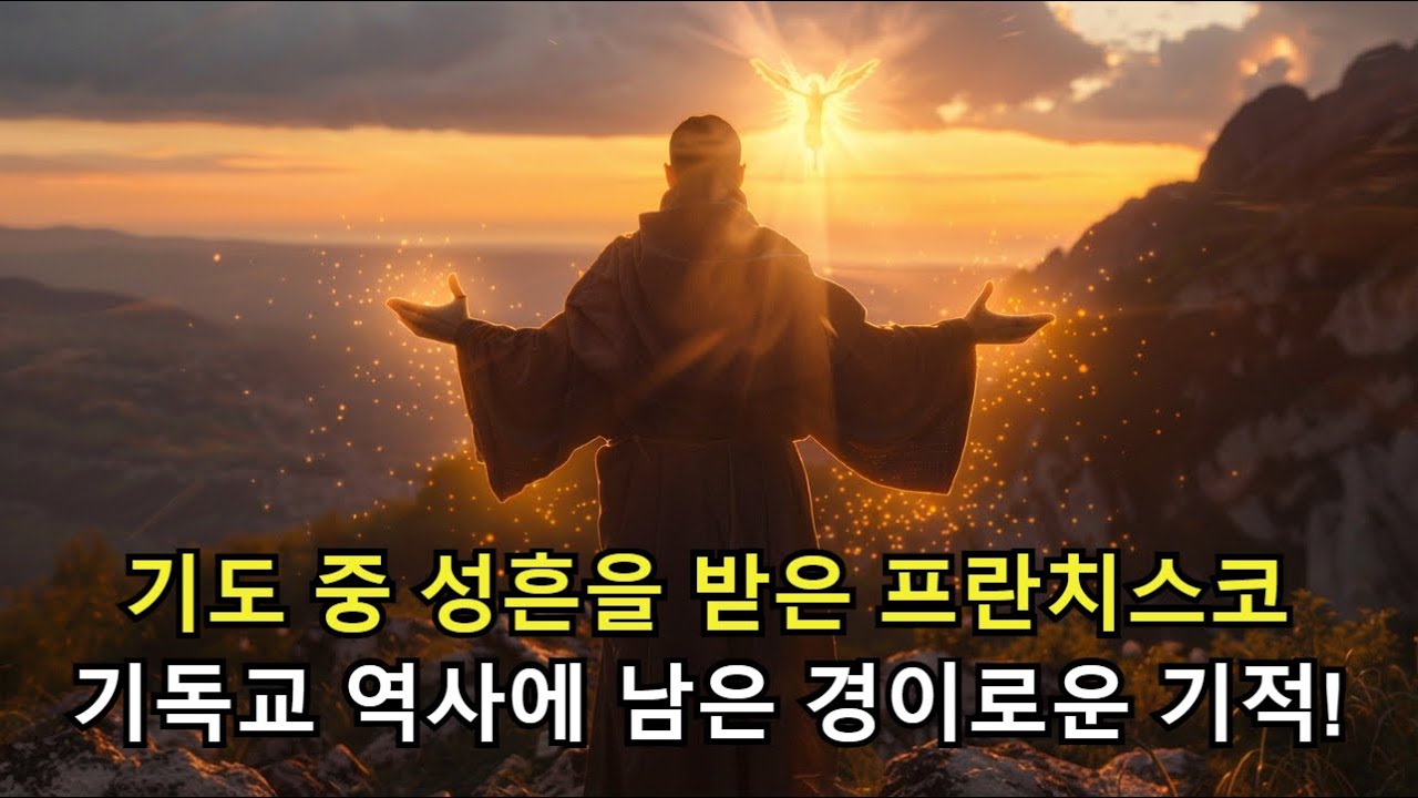 예수님의 고난을 체험한 성 프란치스코의 성흔! 그가 받은 신비로운 상처의 이야기 #jesus #기독교 #story
