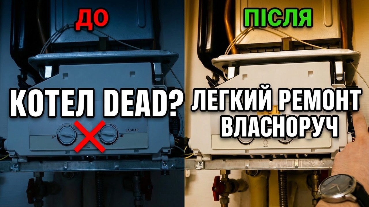Чому котел перестав працювати? Ремонт Protherm Jaguar 11 JTV своїми руками