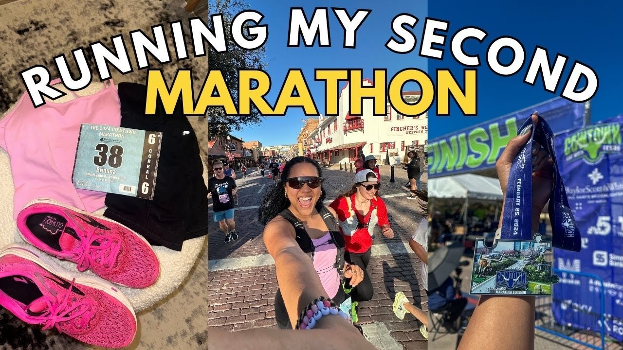 RUNNING MY SECOND MARATHON | Fort Worth Cowtown 2024