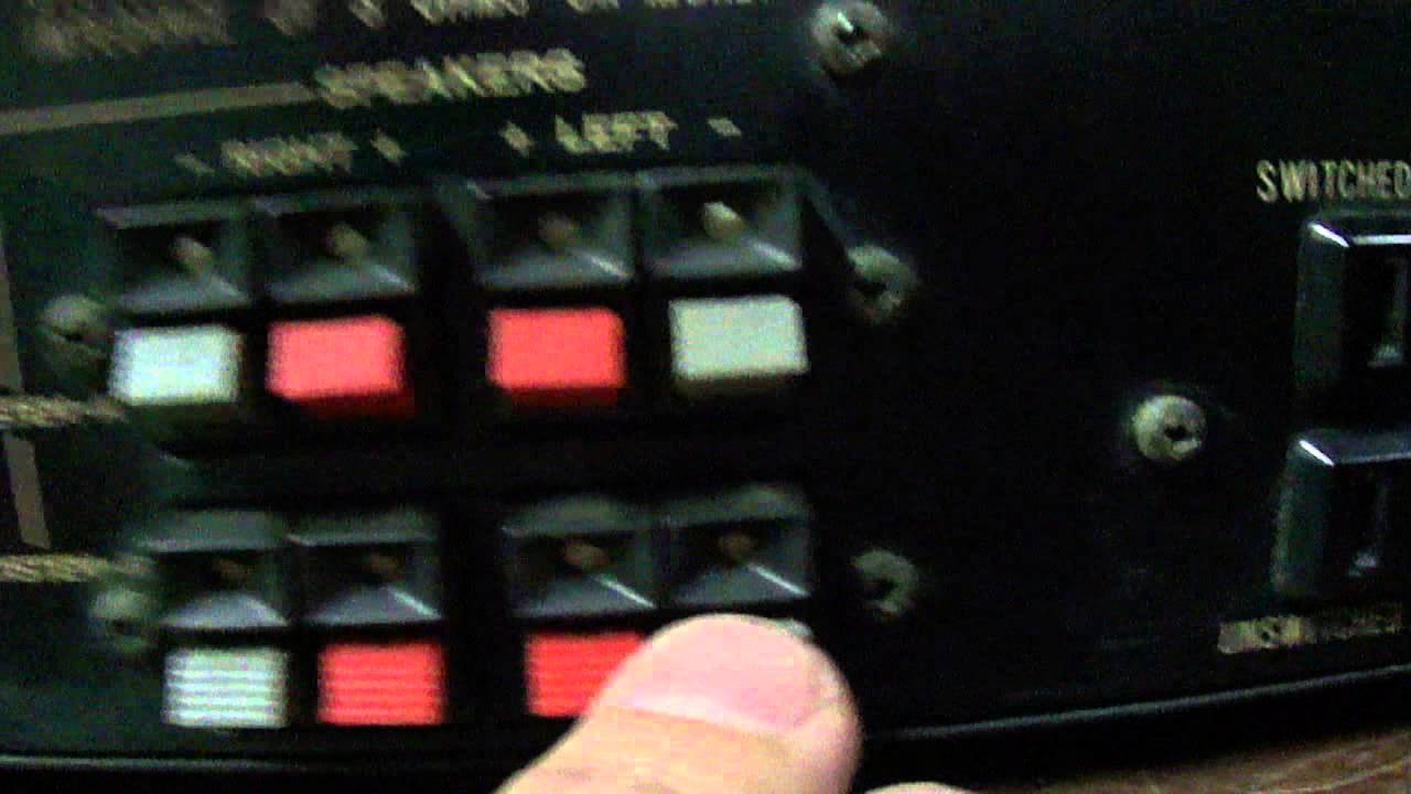 O Rei do Som - Como Conectar Caixas Acusticas em um Receiver ou Amplificador