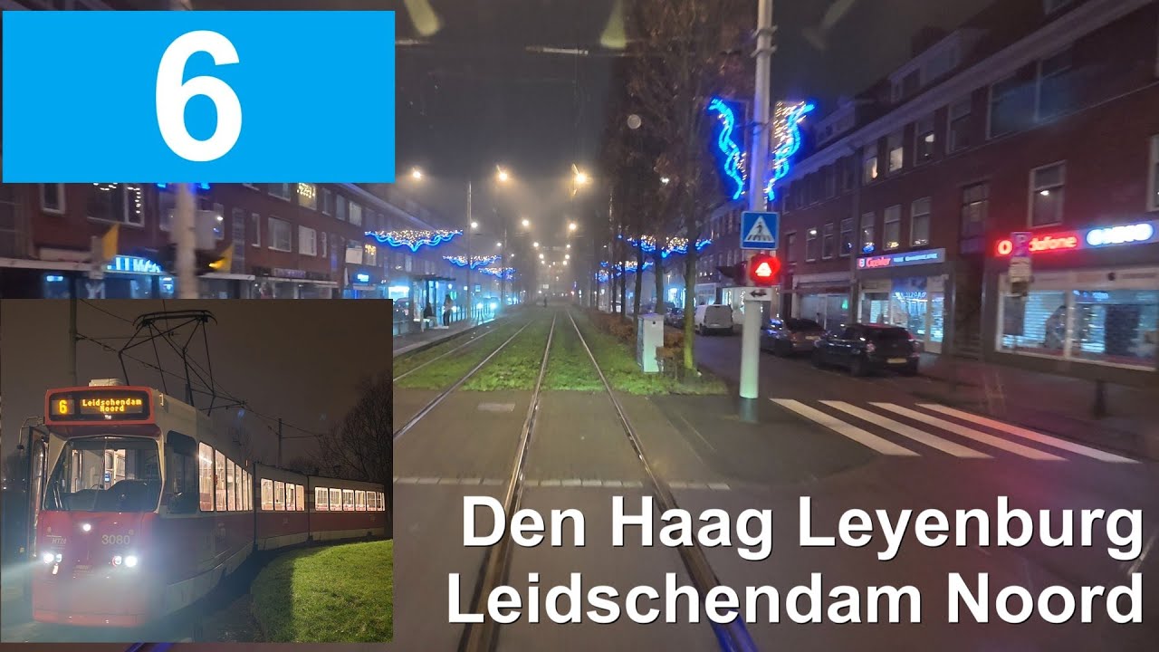 HTM lijn 6: Den Haag Leyenburg - Leidschendam Noord | HTM 3092 | 2024