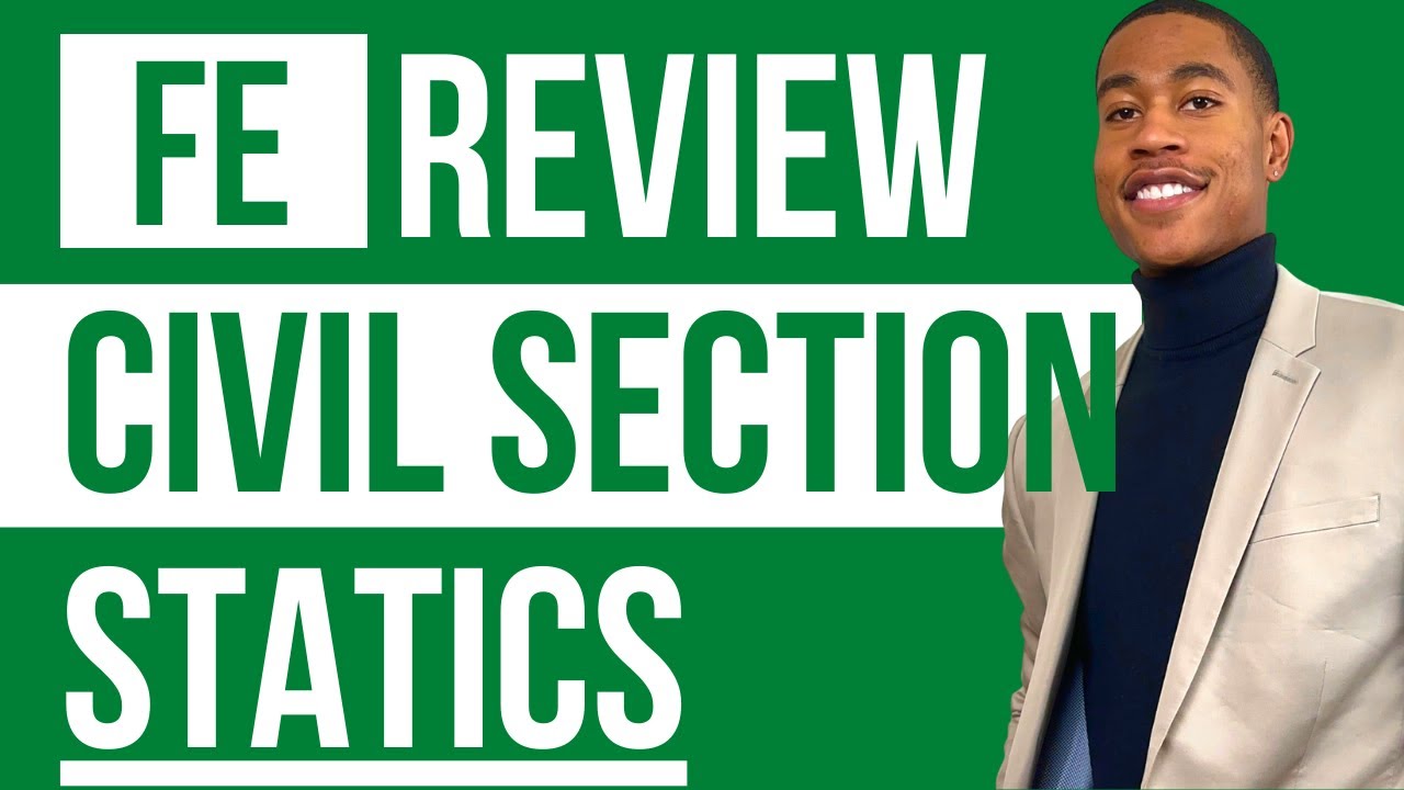 Civil FE Exam Review - Statics - Area Moment Of Inertia (Problem and Solution)