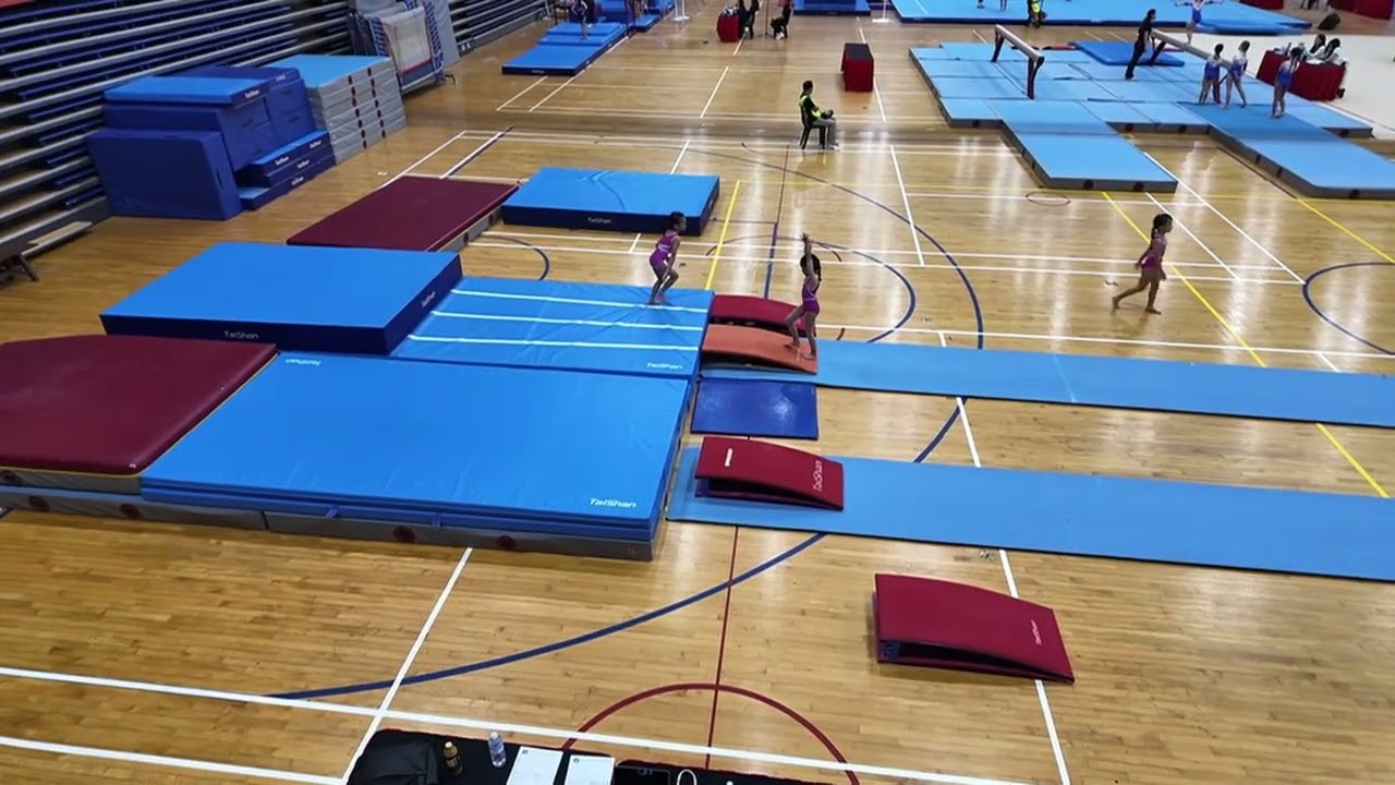 Sumayyah’s first gymnastics competition @ Singapore Gymnastics Carnival 2026
