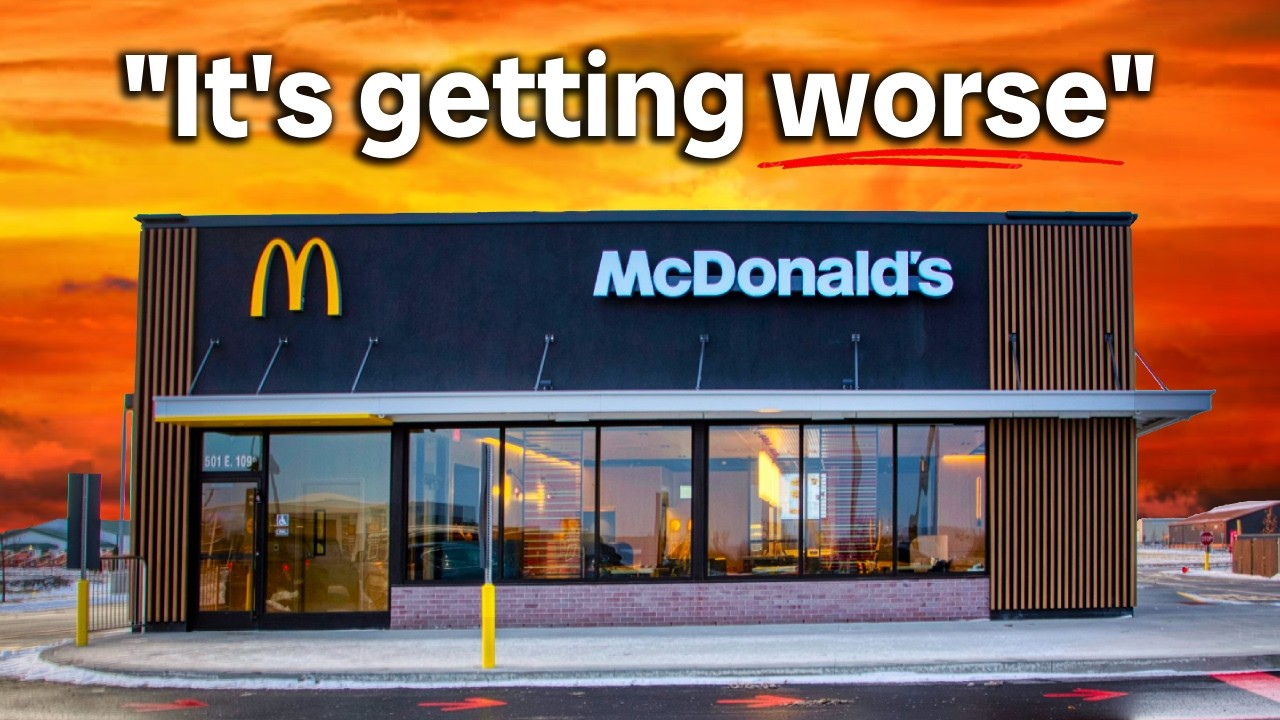 McDonald&rsquo;s снова бьет тревогу