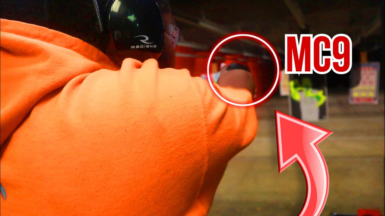FIRST SHOTS WITH CANIK MC9!
