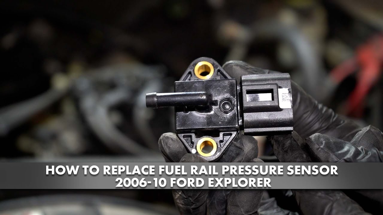How to Replace Fuel Rail Pressure Sensor 2006-10 Ford Explorer
