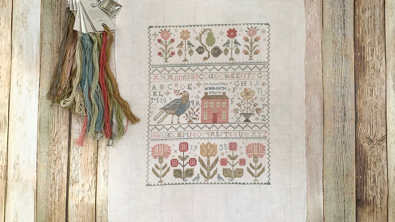 Flosstube #8 - Lots of stitching - my cross stitch supplies and how I keep them organized:)