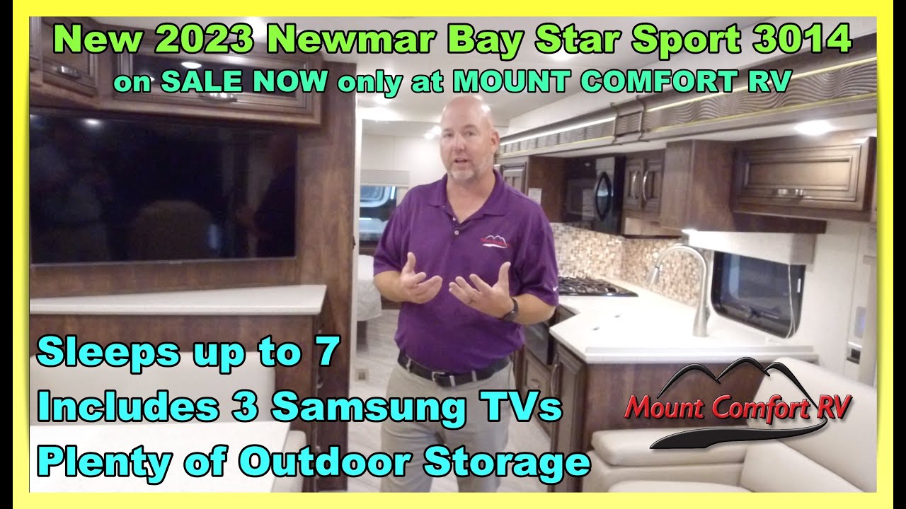 New 2023 Newmar Bay Star Sport 3014 on Sale RV Review | Mount Comfort RV