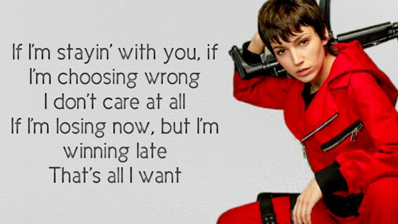 Money heist song - My life is going on (lyrics)