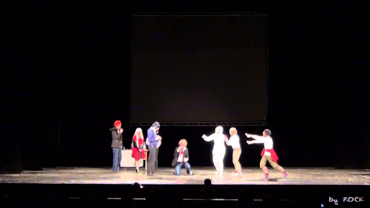 Asia Cosplay сценка. 2 часть - Косбэнд, который смог - K-Project [М.Ани.Фест 2015 (10.05.2015)]