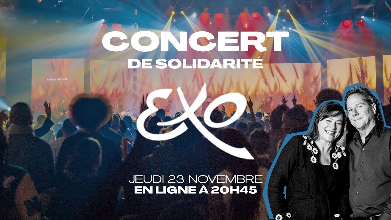 Concert de Solidarité avec Exo - 23 novembre 2023 à 20h45