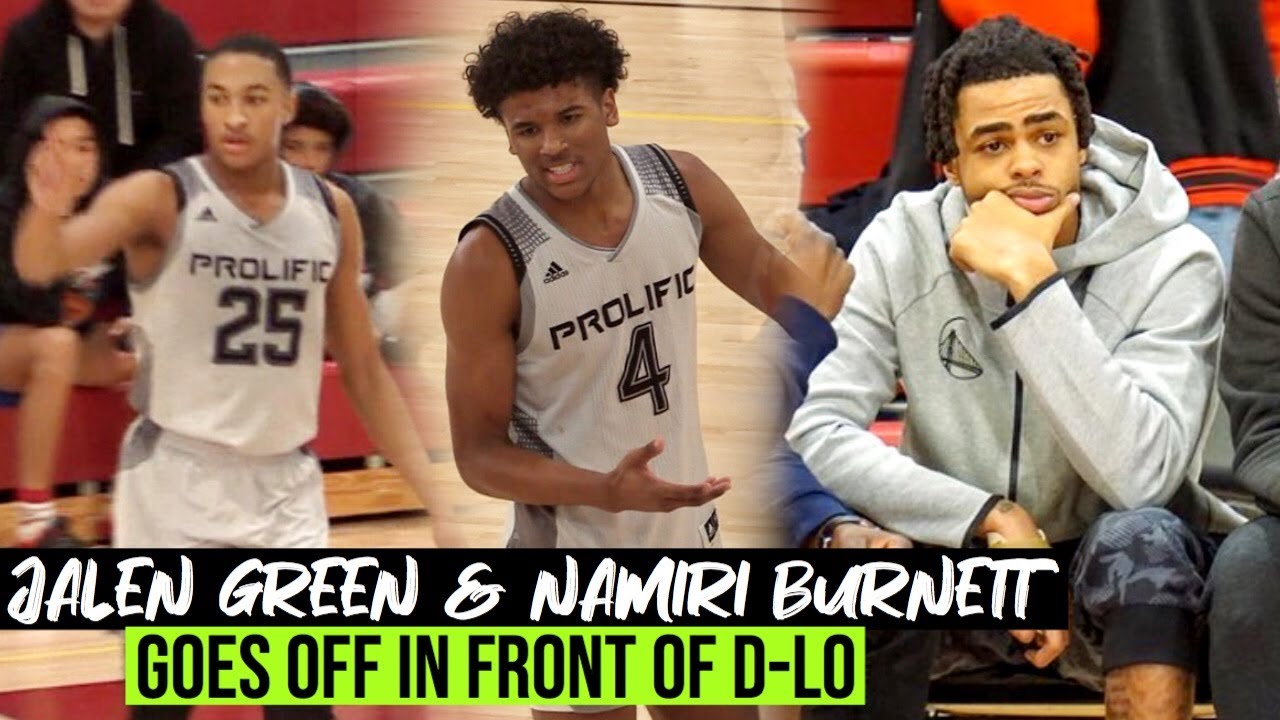 Prolific vs CIBA | Jalen Green & Nimari Burnett Put on a SHOW In Front of Warriors D'Angelo Russell