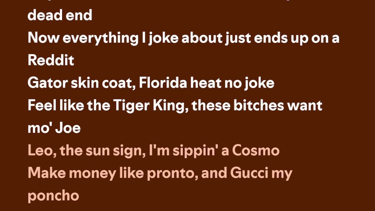 Doechii - BOILED PEANUTS (Lyrics)