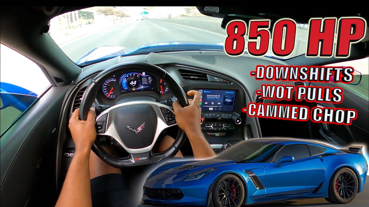POV DRIVE IN MY BUILT C7 CORVETTE Z06!!! 4K
