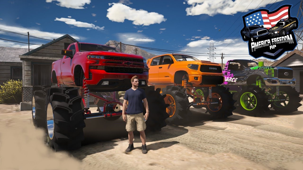 GTA 5 ROLEPLAY | RIPPING NEW MUD TRUCKS AT THE SWAMPS WITH AIRBAGS OUT! | EP.84 | AFRP | CIV