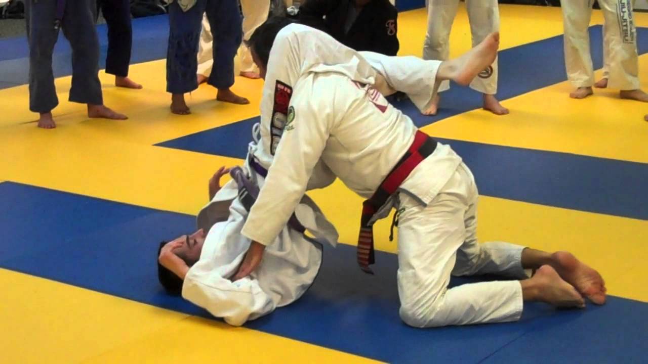 Master Pedro Sauer how to tap a black belt