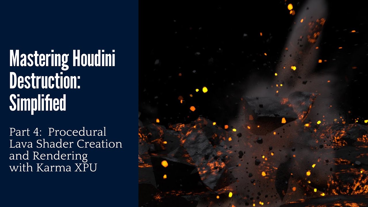 Mastering Houdini Destruction Simplified part 4