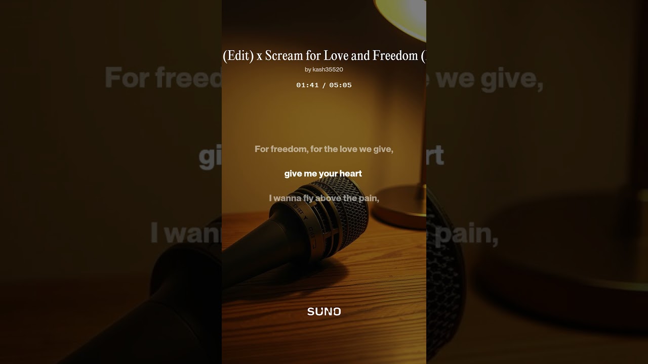 Give me Edit x Scream for Love and Freedom Mashup