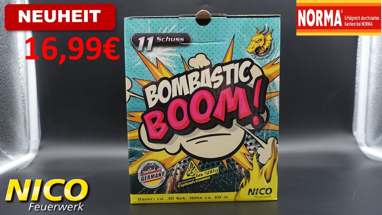 Nico (Neuheit 2024) Bombastic BOOM Batterie/16,99&euro; Norma