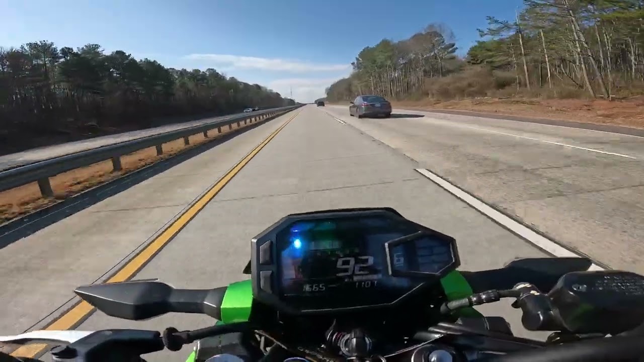 Race to work | Kawasaki Z500