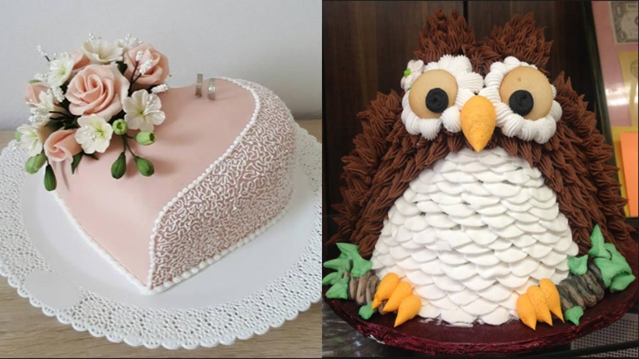 TOP 10 CAKES DECORATING - Most Satisfying Cake Decorating Video - Cakes Style 2017