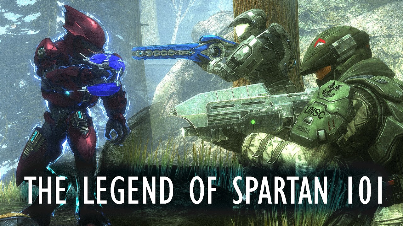 Spartan 101 Takes On the Entire Covenant | Halo Reach Campaign Mod MOVIE