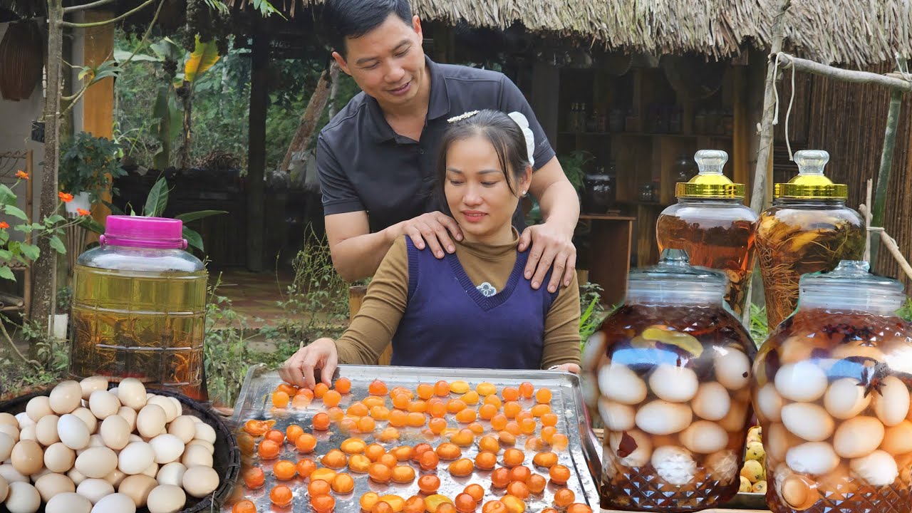 Preserving Farm Chicken Eggs with Salt | Old-Style Rural Technique | Ly Phuc An