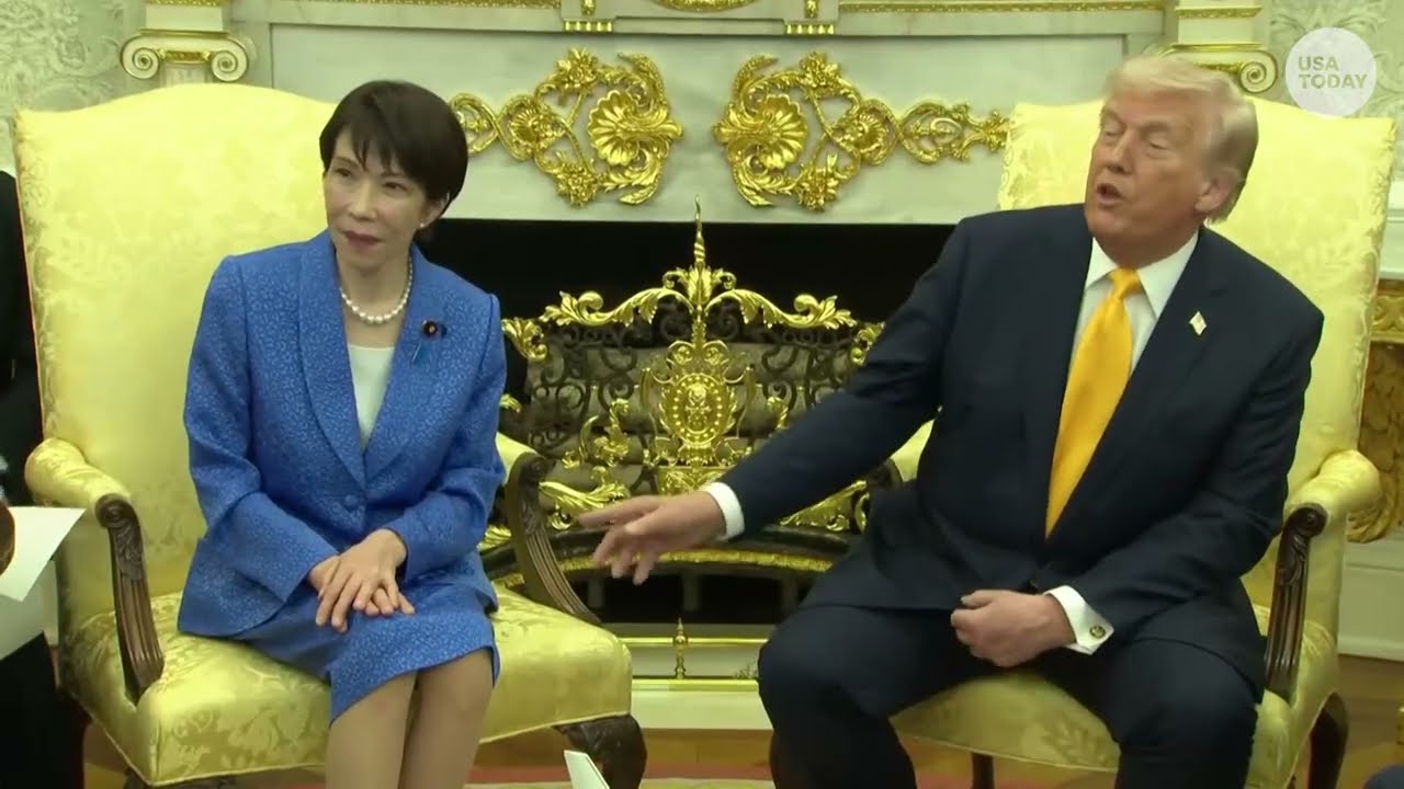 Trump compares Pearl Harbor attack to initial Iran war strikes during Japan Prime Minister meeting